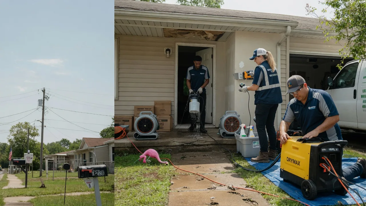 Storm Damage Water Removal in Pauls Valley, OK near me